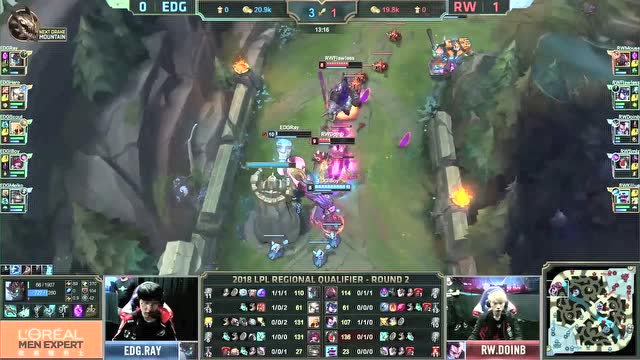 赛事速看:EDG让一追三击败RW成功晋级S8免费观看