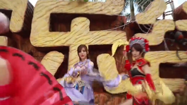 分享王者荣耀深圳赛区欢乐谷cos免费观看