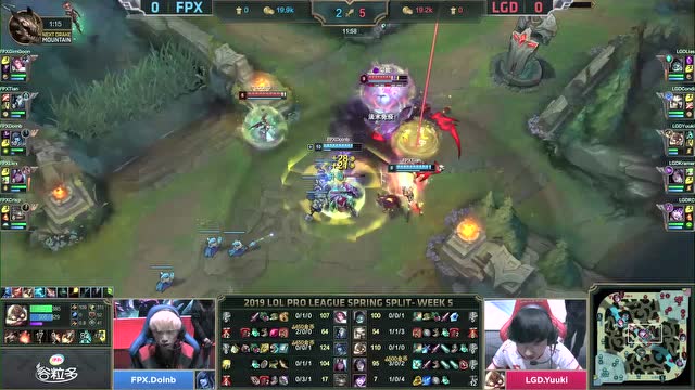 LPL击杀集锦W5D2 FPX vs LGD 第1场 剑姬团战切入砍瓜切菜免费观看