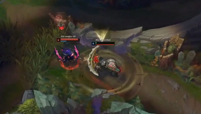 LOL：鳄鱼：再追我就还手啦！螳螂：40滴血你还能上天不成免费观看