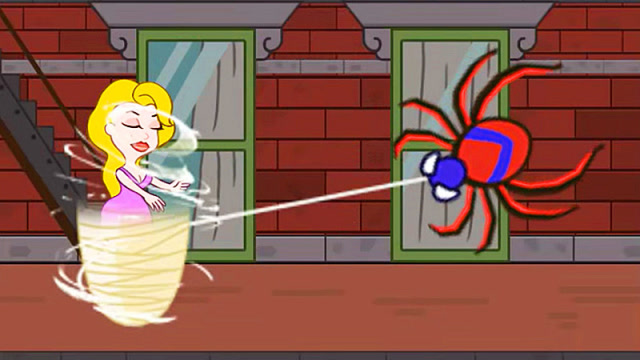 救救小姐姐游戏 大蜘蛛把小姐姐捆住了免费观看