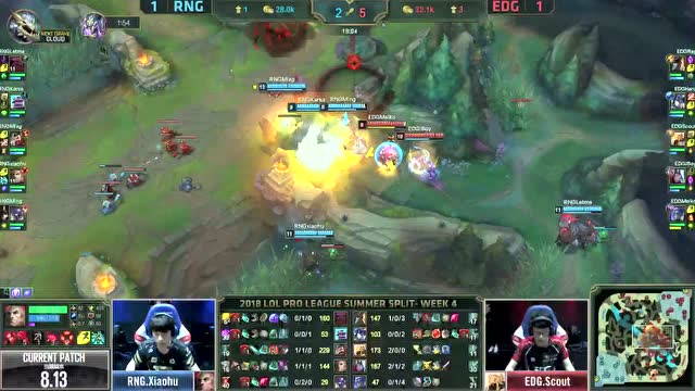 LPL夏季赛比赛视频W4D3 RNG vs EDG 第3场免费观看