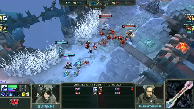 2018lol全明星慈善2V2表演赛-CeroStanmi vs Diamondflash免费观看