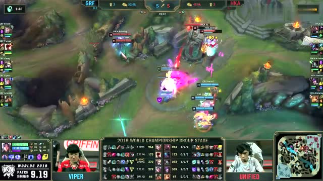 英雄联盟S9小组赛第3日 GRF vs HKA免费观看