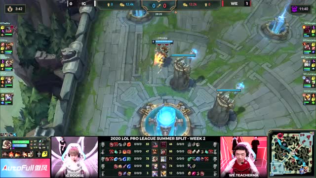 LPL夏季赛W2D4 IG vs WE第2场免费观看