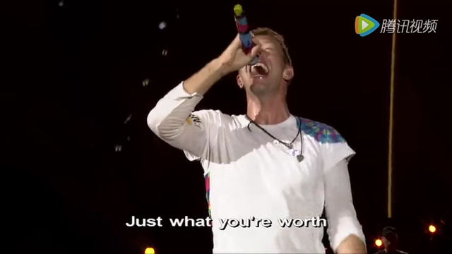 Coldplay现场万人大合唱《Fix You》迭起巅峰