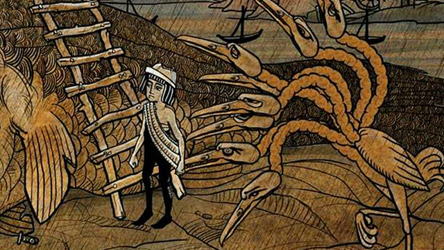 五花喔-启示录-哈里在世界末日-画风诡异解密游戏免费观看