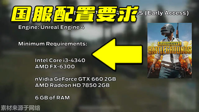 绝地求生：国服推荐配置要求出炉！网友：我的电脑大概全都是马赛克免费观看