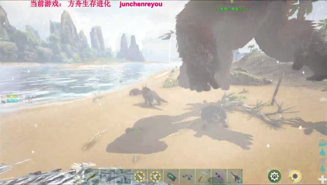 峻晨解说-大师球驯服渡渡霸王龙！万无一失、方舟生存进化821免费观看