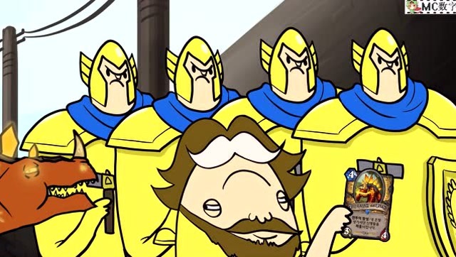 炉石传说搞笑动画：新版本战士何去何从免费观看