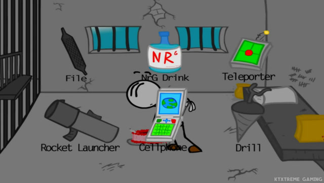 火柴人大作战：如何利用工具逃狱 精彩的动画短片免费观看