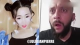 老外看抖音, 这表情简直太搞笑了