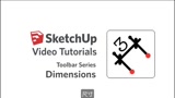 22.尺寸工具——SketchUp初级系列