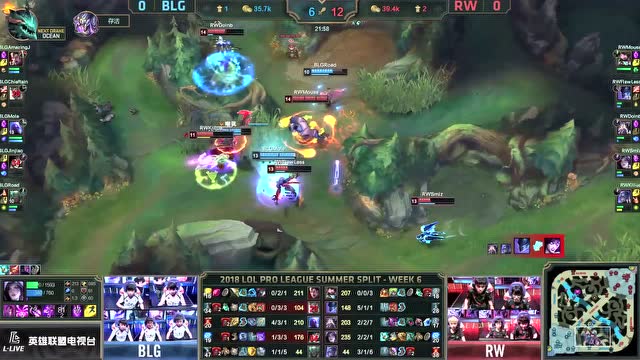赛事速看BLGvsRW：希维尔伤害爆表 RW击败BLG免费观看