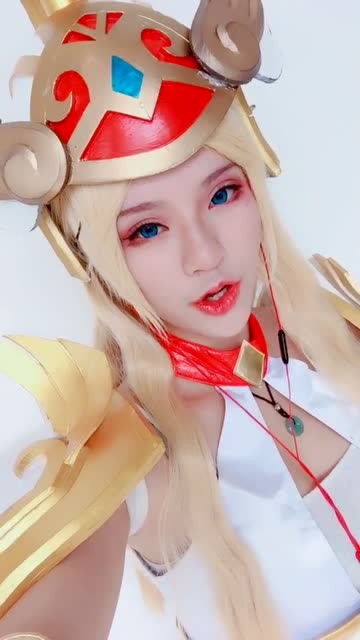 王者荣耀：雅典娜cosplay，看了睡不着免费观看