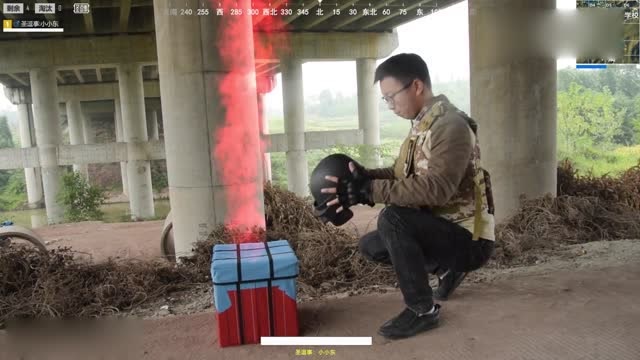 绝地求生：意外发现一个空投，放点急救包去藏起来，等待敌人上钩免费观看