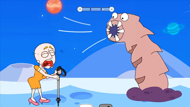 救救小姐姐益智游戏 大虫子要把小姐姐吸进去了，怎么办啊？免费观看