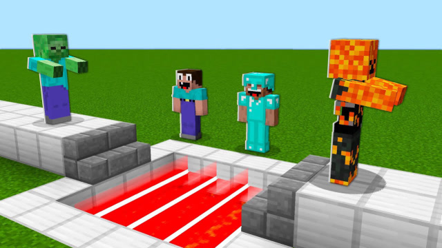 僵尸冒充人类，利用科学家史蒂夫改造基因，在岩浆中逆袭进化！免费观看