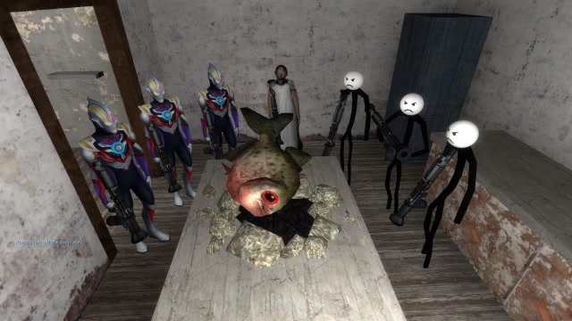 Granny：奶奶会把鱼分给欧布奥特曼还是火柴人？免费观看