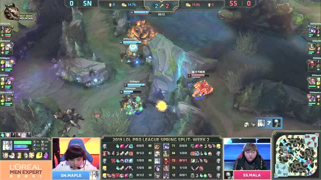 LPL春季赛比赛视频W2D6 SN vs SS 第1场免费观看