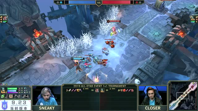 LOL全明星赛第1日 solo赛 Sneaky vs Closer免费观看