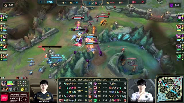 LPL春季赛W5D7 RNG vs IG 第2场免费观看