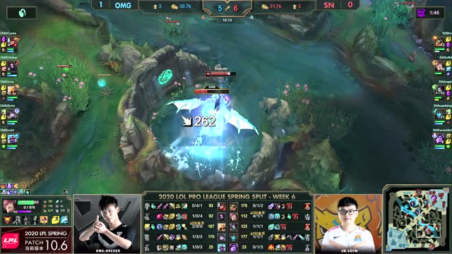 LPL春季赛W6D3 SN vs OMG 第2场免费观看