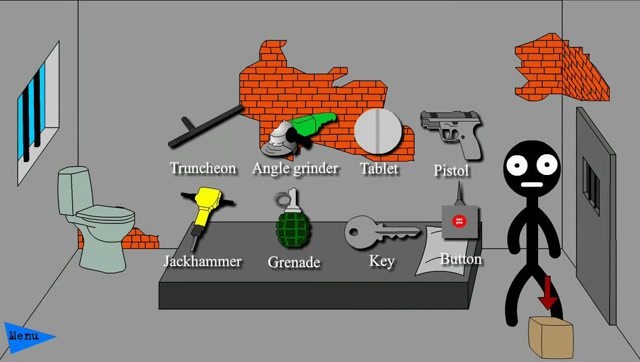 火柴人大作战：杀手监狱逃脱，搞笑动画免费观看