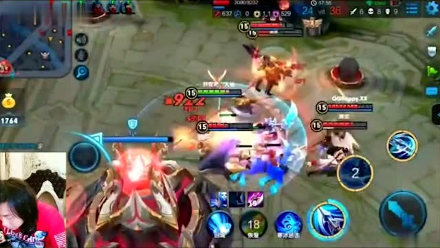 王者荣耀：张大仙游戏心态崩了，韩信回城次次惨遭打断免费观看