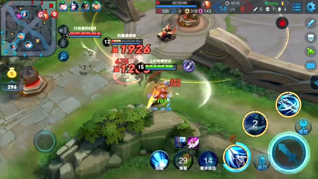 王者荣耀：队友挂机队友说六分，投不慌一人带飞全场免费观看