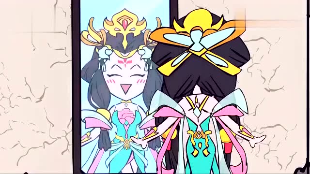 王者搞笑动画：杨玉环也是个“照骗”！一下就原型毕露啦！免费观看