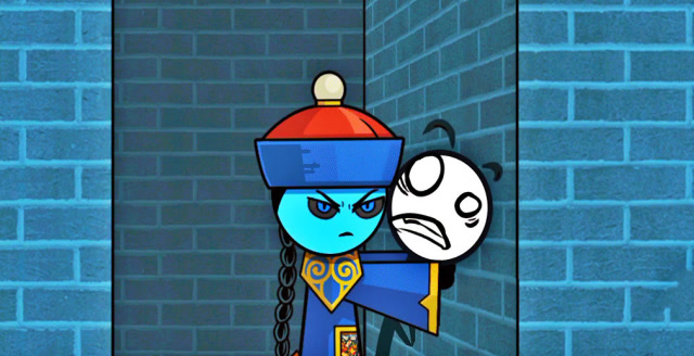 火柴人古墓探险：被僵尸“壁咚”？小帅好惨免费观看