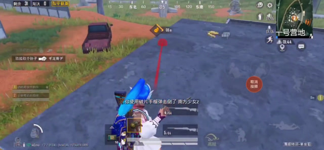 和平精英：这个雷扔的，有点技术的感觉免费观看