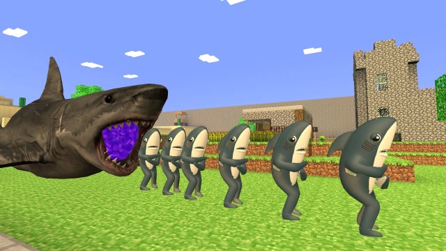 鲨鱼妈妈的嘴巴里怎么出来那么多小鲨鱼呀？免费观看