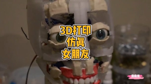 3D打印高仿真度機器女朋友