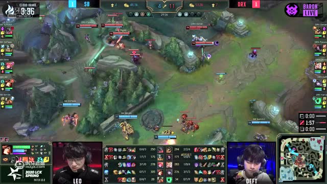 SB vs DRX第三局-LCK第一周Day5 Rita官总柯基解说免费观看