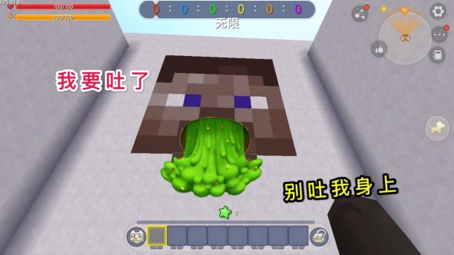 迷你世界：新版《史蒂夫要吐了》，为什么感觉像个游乐场，真好玩免费观看