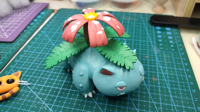 【超轻粘土】宝可梦 妙蛙花 3