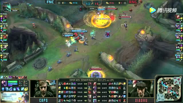 MSI半决赛比赛视频 RNG vs FNC 第1场免费观看