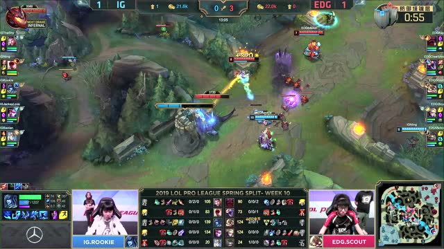 LPL春季赛比赛视频W10D5 EDG vs IG 第3场免费观看
