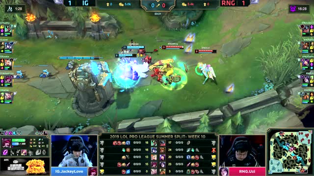 LPL夏季赛比赛视频W10D5 RNG vs IG 第三场免费观看