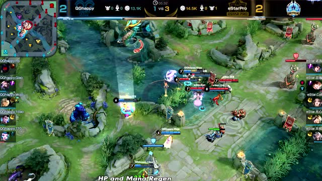 2019王者荣耀冬季冠军杯总决赛 eStarPro VS QGhappy 第5场免费观看