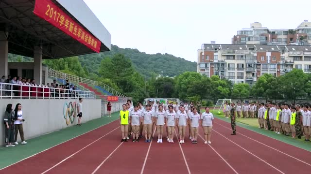 军训会操视频