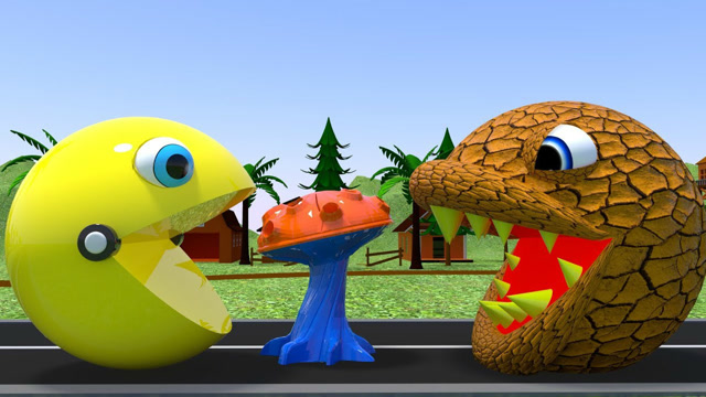 吃豆人吃下毒蘑菇后，发生了什么？精彩动画免费观看