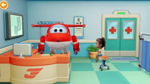 超级飞侠游戏：小朋友捉迷藏受伤了，乐迪医生快来治疗免费观看