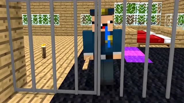 我的世界：怪物学院《越狱课》，“挂王”级凋零骷髅越狱太厉害！免费观看