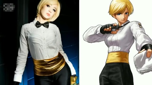 拳皇真人秀混剪：模仿KING和不知火舞的小姐姐，谁是女神？免费观看