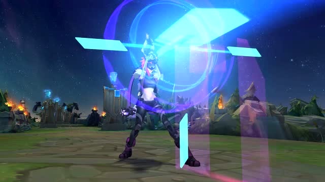 源计划系列皮肤的赛博朋克风3D大赏-零号守夜人作品免费观看