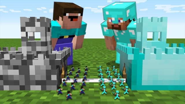 史蒂夫遭遇黑客更改游戏玩法，用神操作搅局，意外破解黑客套路！免费观看