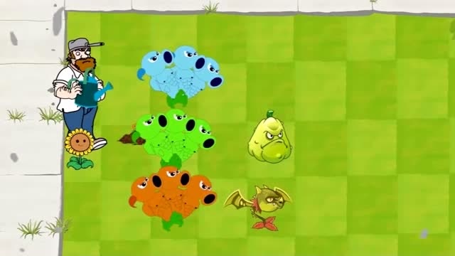 植物大战僵尸：戴夫把植物变得好强大免费观看